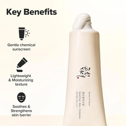 Beauty of Joseon Relief Sun Rice + Probiotics SPF50+ | Buy 1 Get 1 Free
