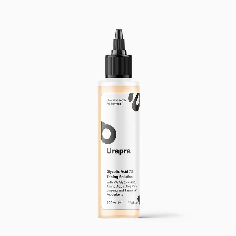 Urapra Glycolic Acid 7% Toning Solution 200ml – Buy 1 Get 1 Free | Brightening & Skin Refining Toner