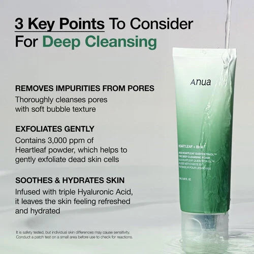 Acne & Blemish Control Duo (Azelaic Acid 10+ Hyaluron Serum + Heartleaf Quercetinol Pore Cleansing Foam)