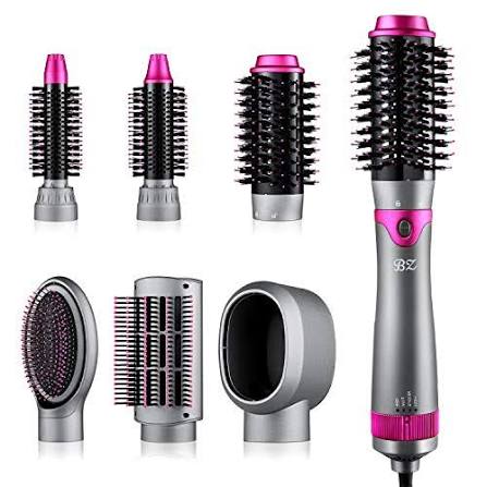 One Step Hot Air Brush – Hair Dryer, Straightener, Curler & Volumizer