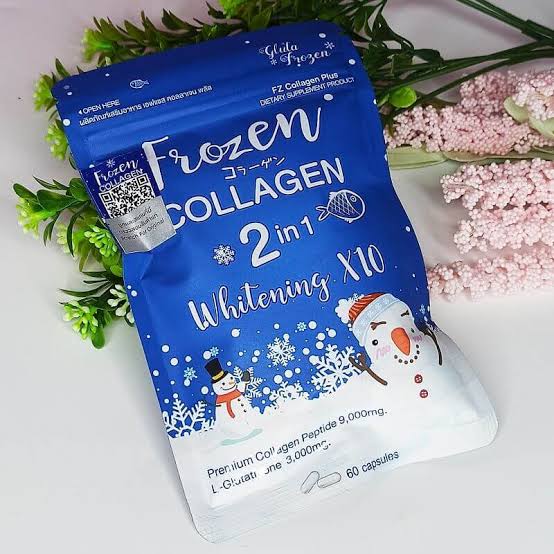 Frozen Collagen Plus+ 2-in-1 Whitening X10 – 60 Capsules