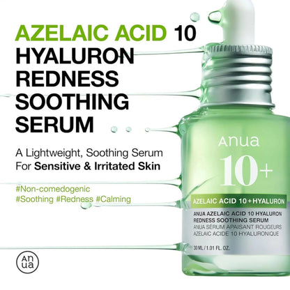 Acne & Blemish Control Duo (Azelaic Acid 10+ Hyaluron Serum + Heartleaf Quercetinol Pore Cleansing Foam)