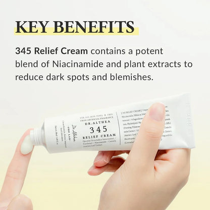 Dr. Althea 345 Skincare Duo – 345 Relief Serum + 345 Relief Cream | Best Combo