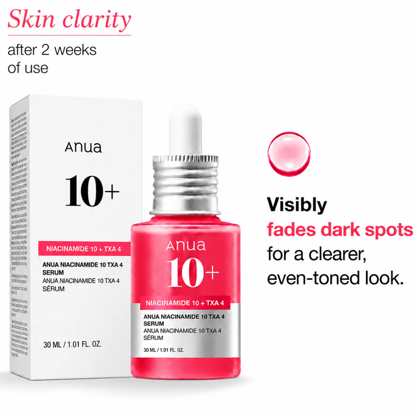 Anua Niacinamide 10% + TXA 4% Serum (30 ml)