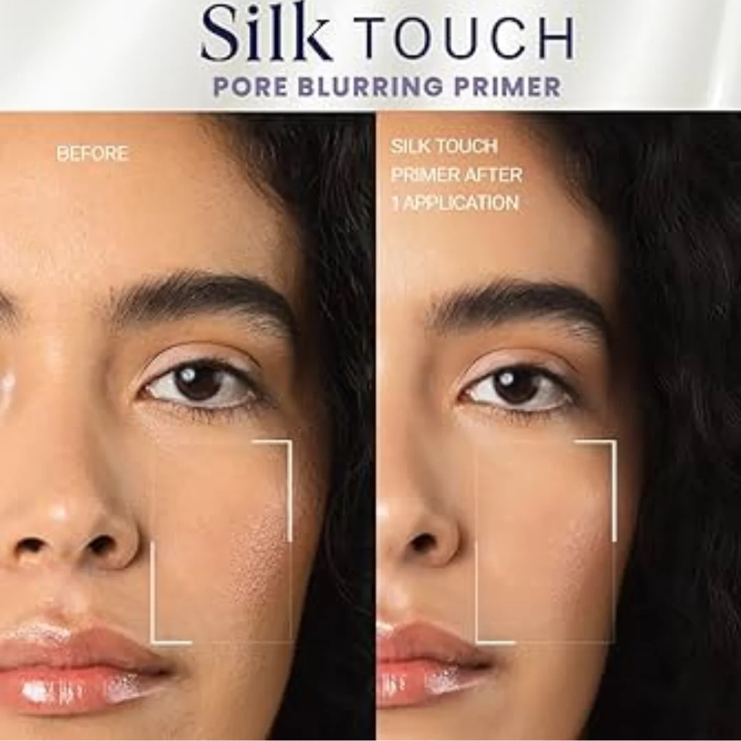Flicka Silk Touch 3-in-1 Face Moisturizer & Primer | Hydrating, Lightweight, Pore-Minimizing (BUY 1 GET 1 FREE)