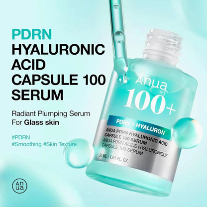 Anua PDRN + Hyaluronic Acid Capsule 100 Serum (30ml)