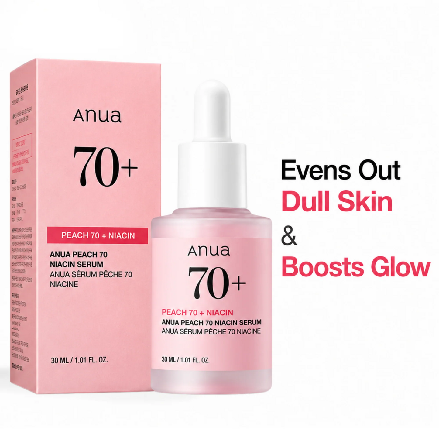 Anua Peach 70% Niacinamide Serum (30 ml)