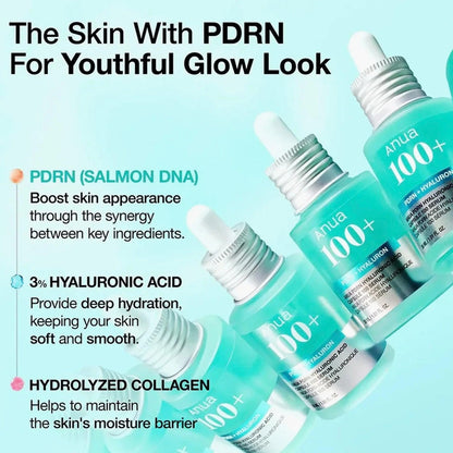 Anua PDRN + Hyaluronic Acid Capsule 100 Serum (30ml)