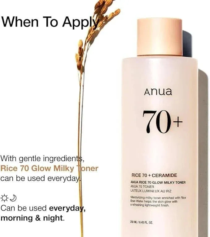 Anua Rice 70 Glow Milky Toner (150 ml)