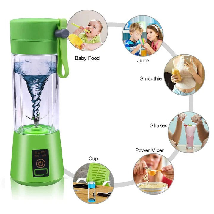 Mini Rechargeable & Portable Electric Juicer and Blender
