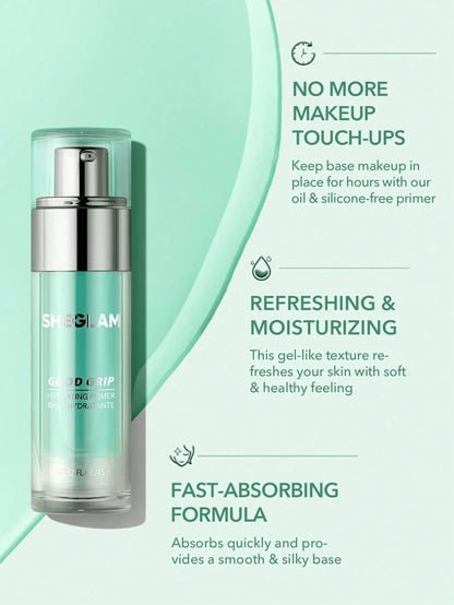 Sheglam Good Grip Hydrating Primer – Long Lasting, Smooth, Lightweight Moisturizing Primer
