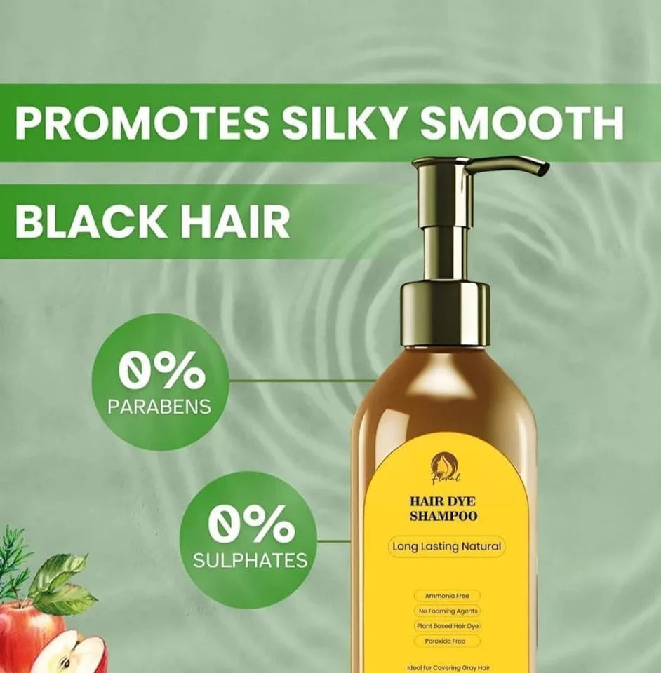 Hair Dye Shampoo | Buy One Get One FREE ~ Long-Lasting Natural Hair Dye Shampoo for Men &amp; Women