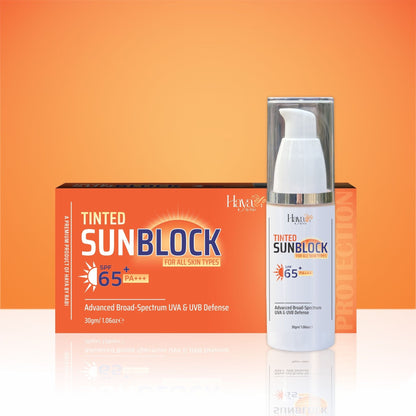 Glutathione Serum + Tinted Sunblock SPF 65