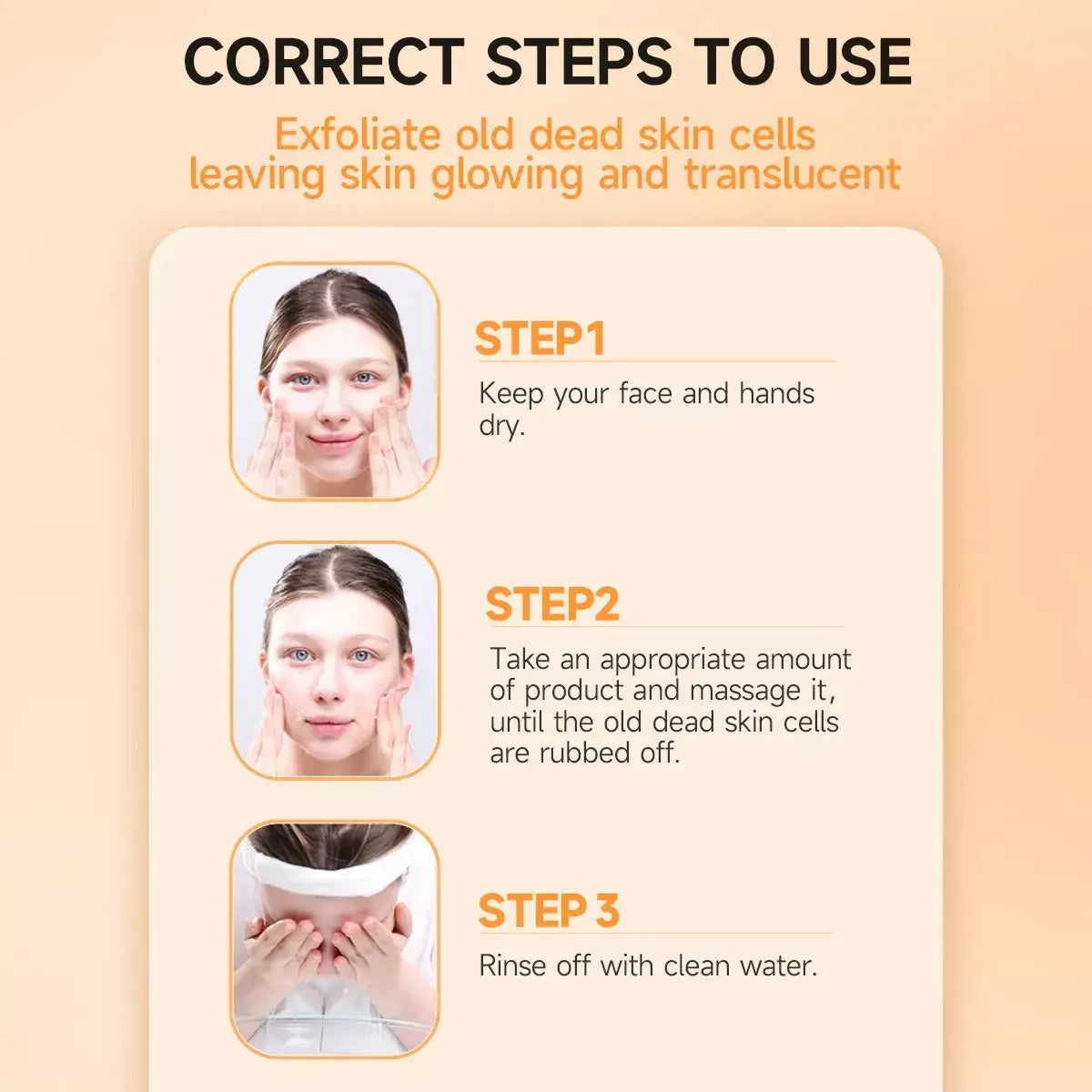 Orange Glow Exfoliating Gel –  Buy One Get One FREE