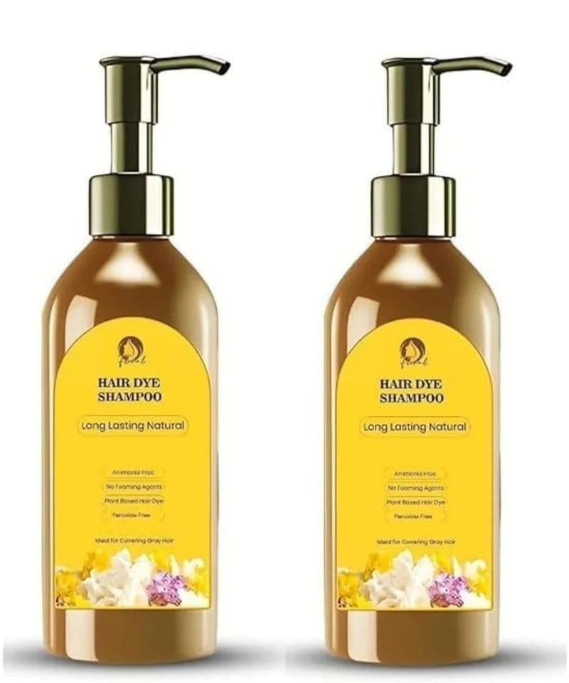 Hair Dye Shampoo | Buy One Get One FREE ~ Long-Lasting Natural Hair Dye Shampoo for Men &amp; Women