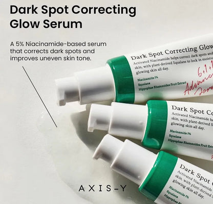 Axis-Y Dark Spot Correcting Glow Serum – Buy One Get One FREE