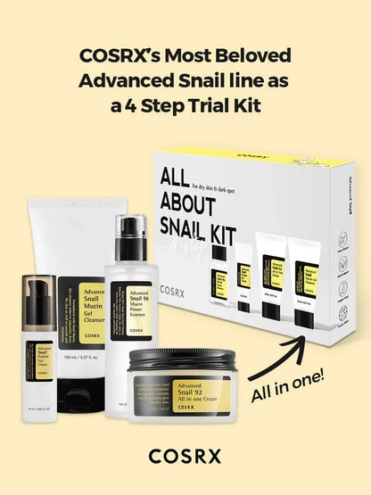 Cosrx Snail Skin Care Set – 4 Pieces