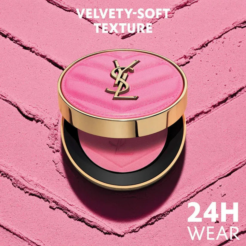 YSL- MAKE ME BLUSH 24H BUILDABLE BLURRING POWDER BLUSH
