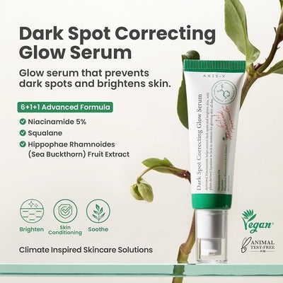 Axis-Y Dark Spot Correcting Glow Serum – Buy One Get One FREE