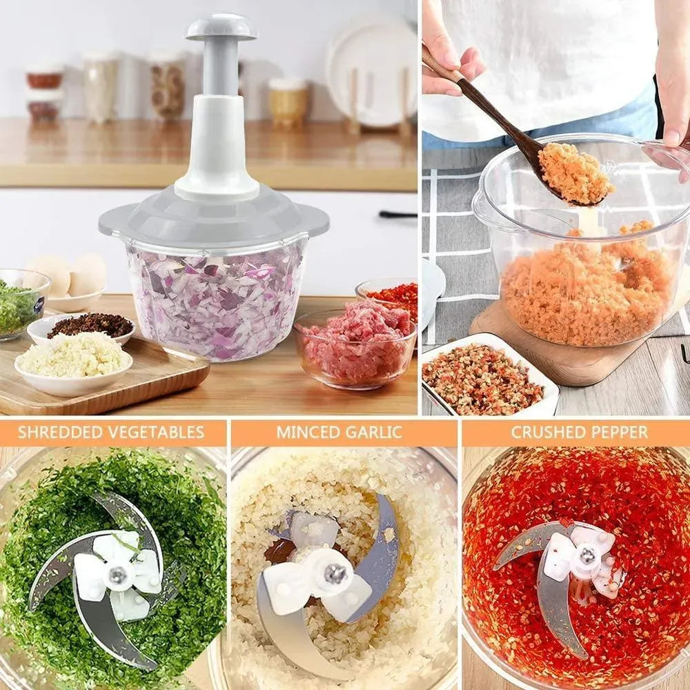 Multi-Functional Hand Push Chopper