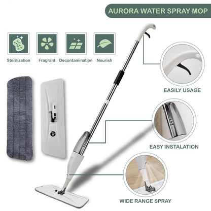 Mop - Water Spray Mop - Microfiber Spray Mop for Floor Cleaning with Washable Pads