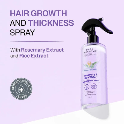 Rosemary & Rice Water Hair Growth Spray - Buy 1 Get 1 FREE