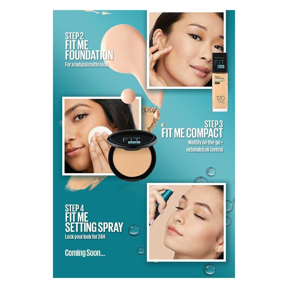 Maybelline New York Matte ~ Poreless SPF 22 Foundation | 30ml