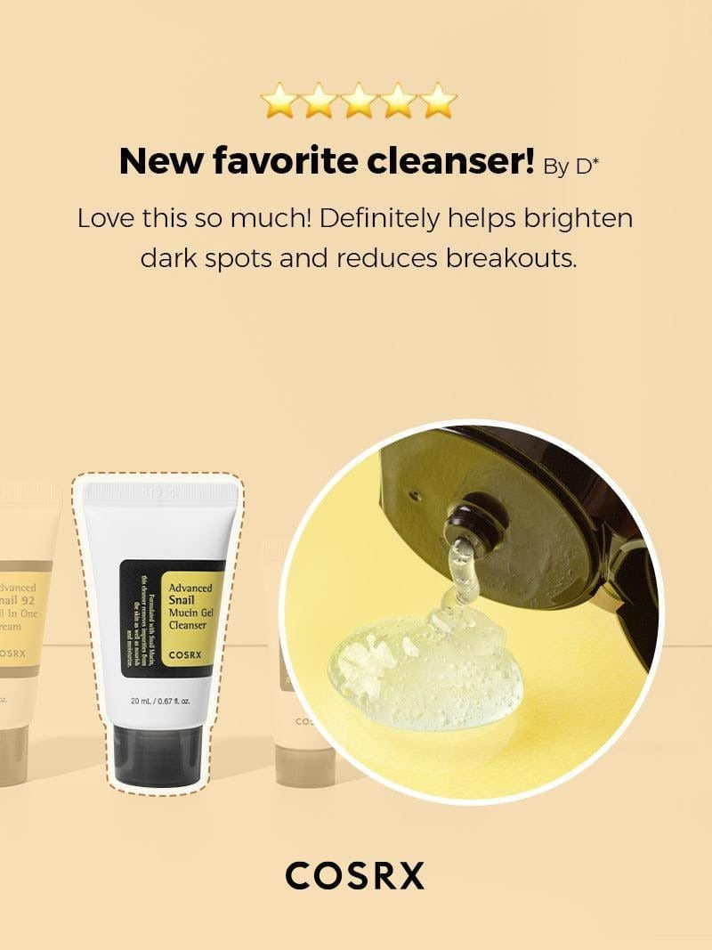 Cosrx Snail Skin Care Set – 4 Pieces