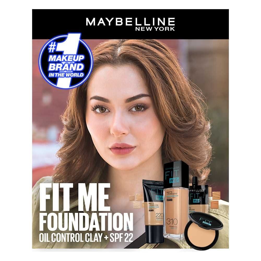Maybelline New York Matte ~ Poreless SPF 22 Foundation | 30ml