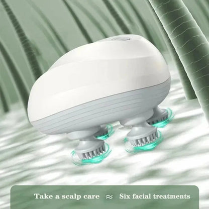 Electric Scalp Head Massager – Deep Relaxation, Hair Growth & Stress Relief Wireless Massager